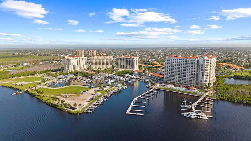 Beautiful Tarpon Point Marina