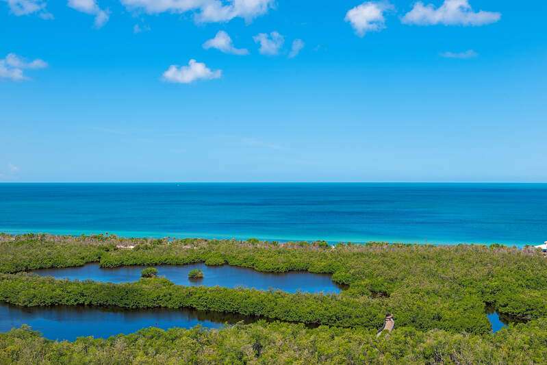 Gorgeous panoramic views from the balconies