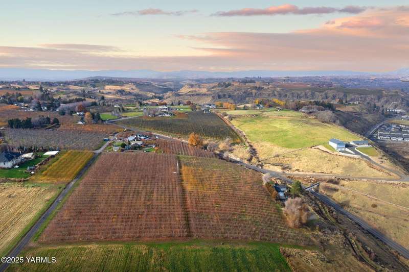 Looking east to west.