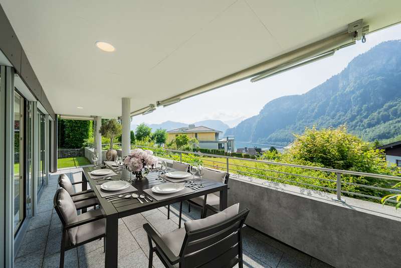 Gedeckte Terrasse