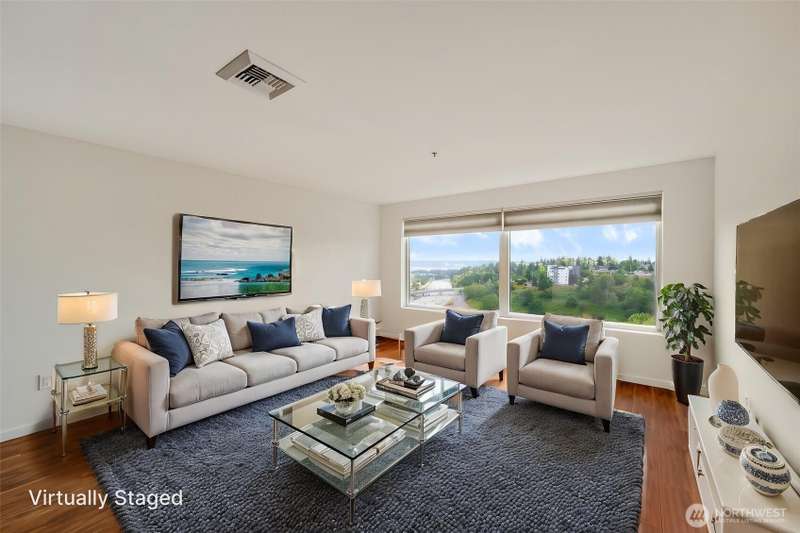 Living Space - Virtually Staged