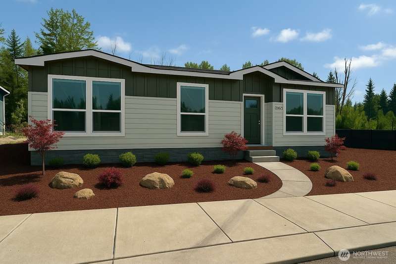 Rendering of the home