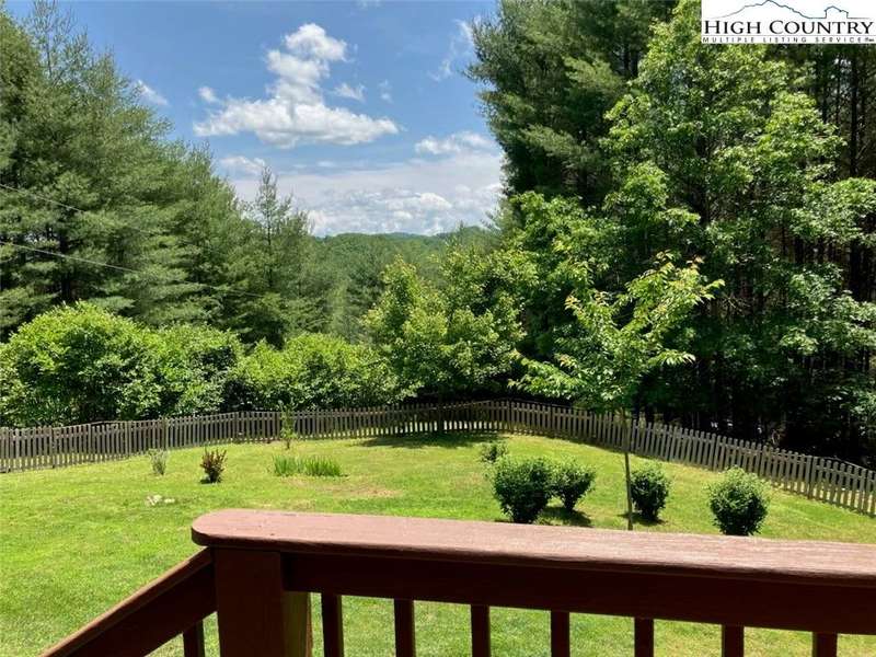 This is your view from the front deck