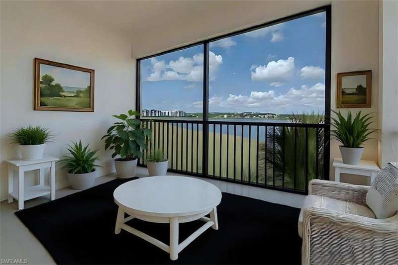 Lanai w/Lake, Golf Course View & Clubhouse View (Virtual Furniture)