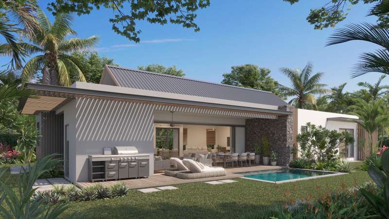 Spacious villas for sale in gated estate in black river mauritius - foreign acquisition - diane watkins property consult