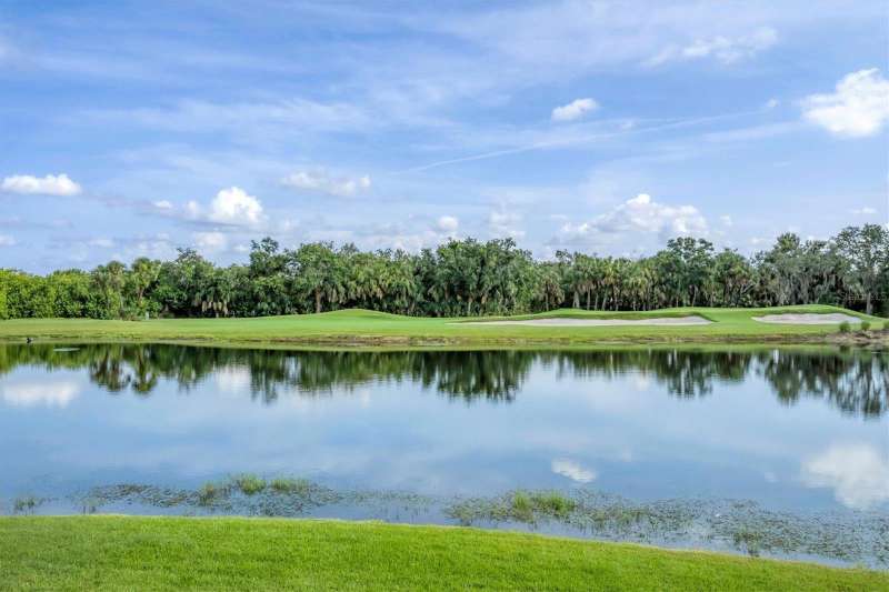 Virtually Staged Back Lanai mid morning