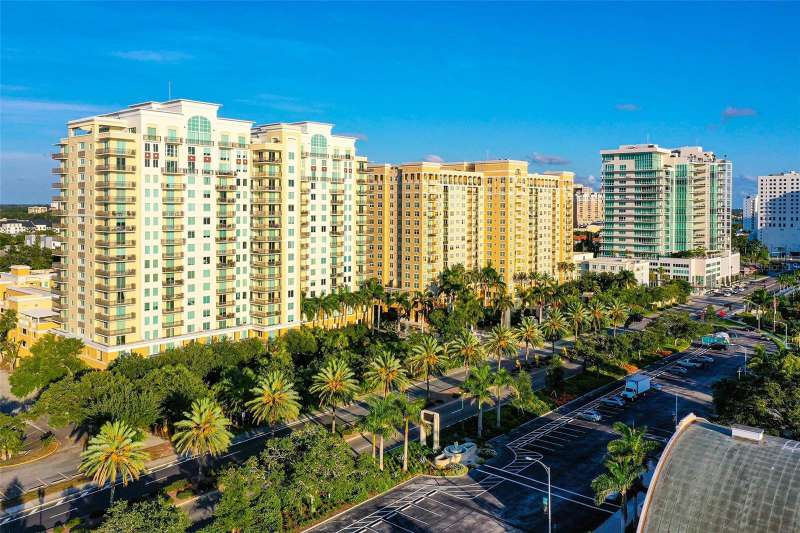 Front of the building