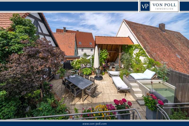 Dachterrasse / Hausansicht