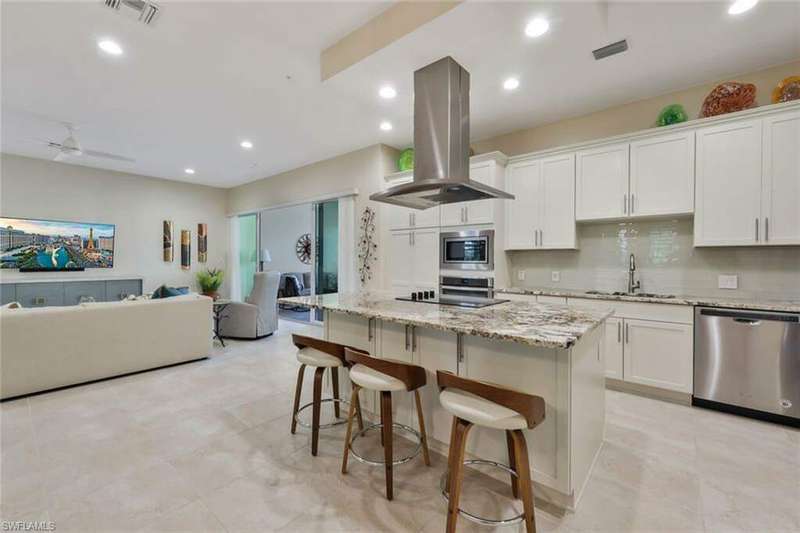 Great kitchen storage including on both sides of the kitchen island! Great use of space in this home and spectacular kitchen space!