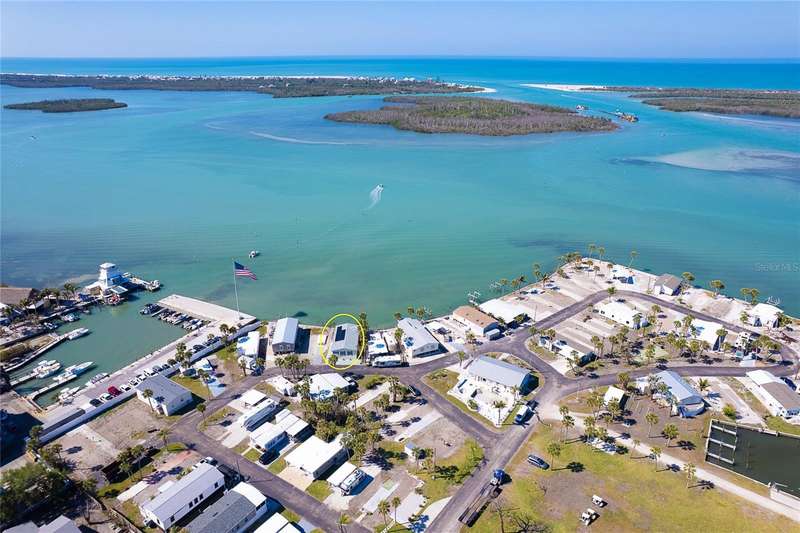 Access to  Lemon Bay, Stump Pass & the Gulf!
