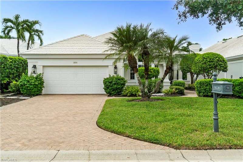Lovely curb appeal with mature landscaping