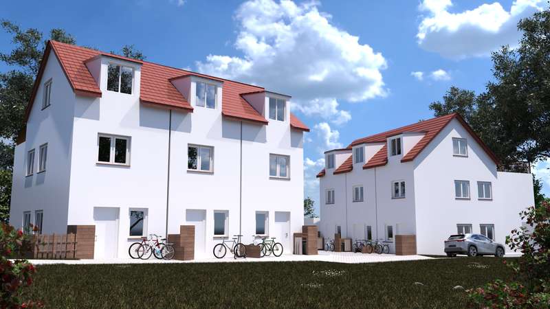 Neubau Reihenhäuser in Harting