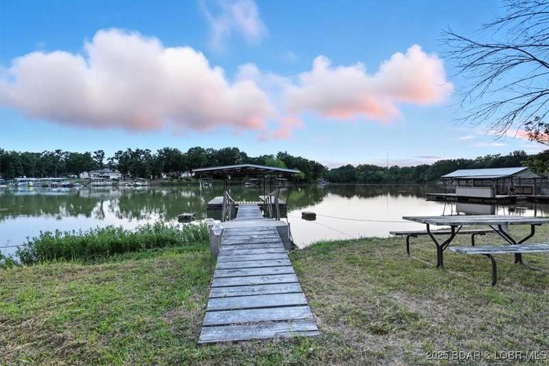 Boat ramp and dock is the third one to the left wi