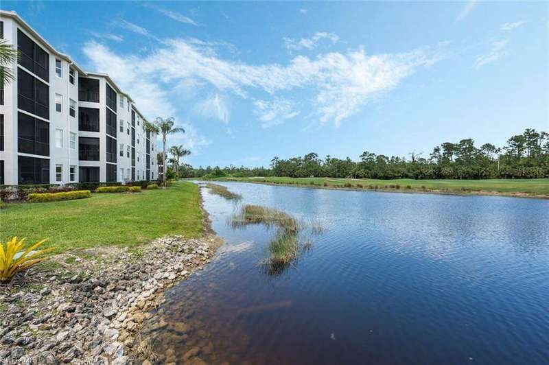 Rear Elevation overlooking the course and the lake