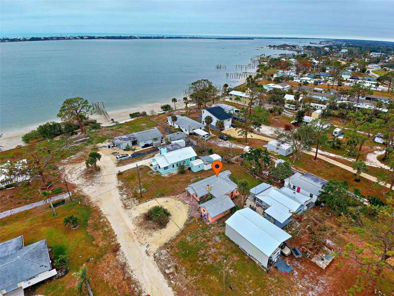 You are JUST in from lemon Bay. Manasota Key is in the background.