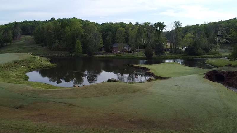 View. view back to hole 12 s tee box