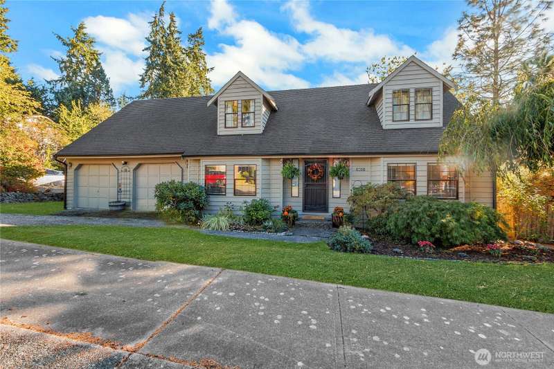 Front of Home. Beautiful Landscaping