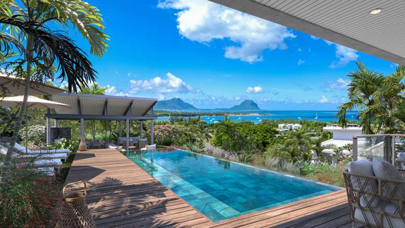 villa de 4 chambres a vendre a Marguery - riviere noire ile maurice - diane watkins property consult