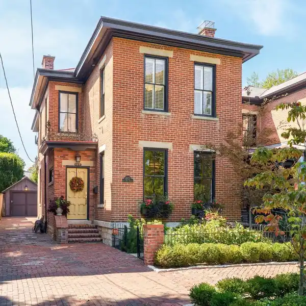 Elegant Brick Italianate Home in Historic German Village