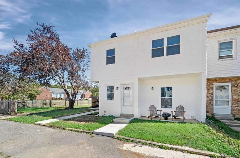 Twilight View of Front Elevation