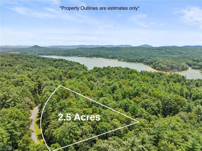 Lines are approximations of the lot