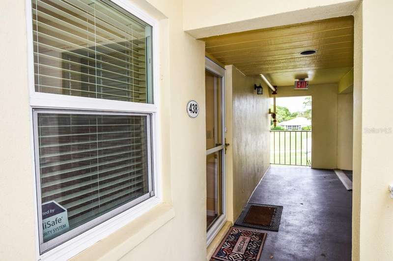 Entry to unit