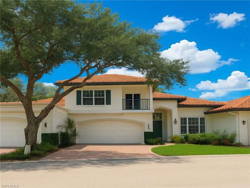 tucked away and very private attached villa with the benefit of condo ownership