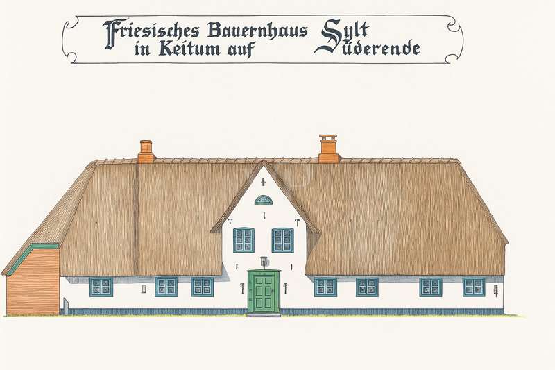 Friesisches Bauernhaus in Keitum