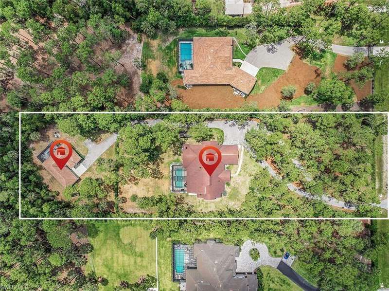 Two pool homes on one property