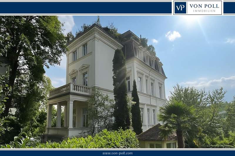 Außenansicht der Altbauvilla