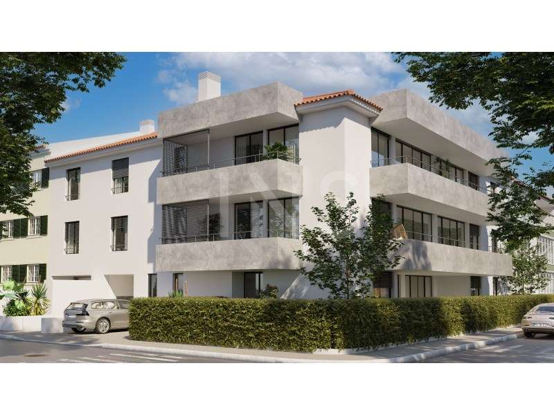 Apartamento T3+1 em condomínio de luxo no centro de Carcavelos
