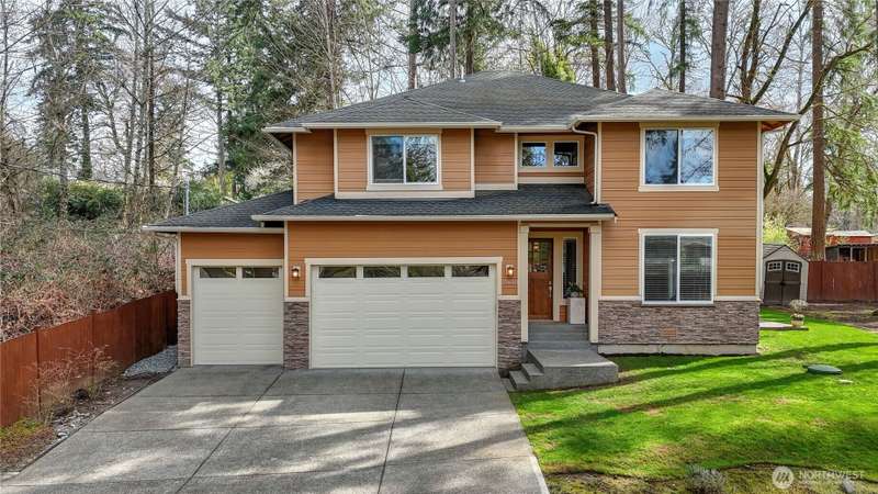 This modern & custom-built home is immaculately maintained, 2,800 sqft home on shy ? acre in Briarwood.
