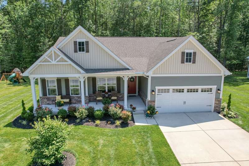 Welcome Home!  Large Front Porch and covered entry