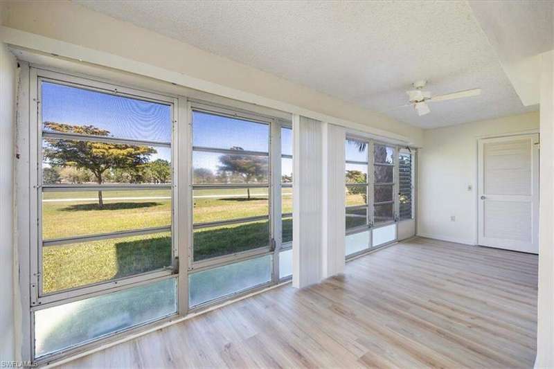 Lanai with great views of the Golf Course