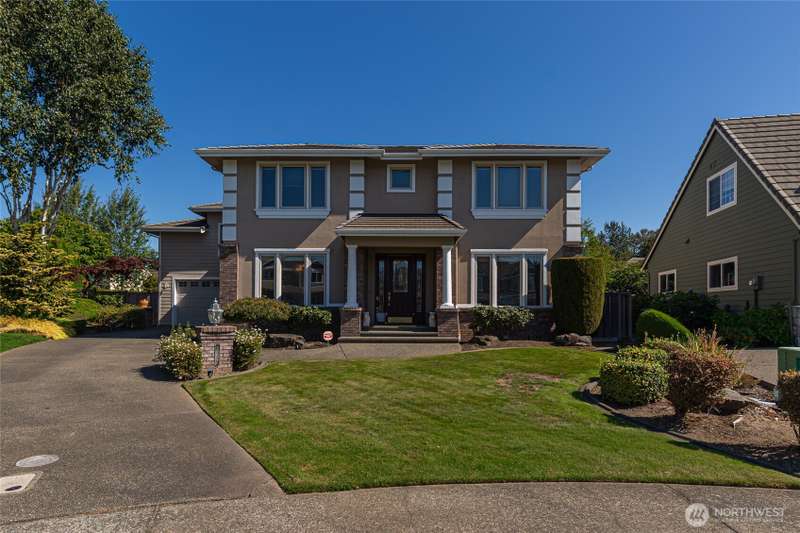 Stately 2-story home in the gated Berkshire community.