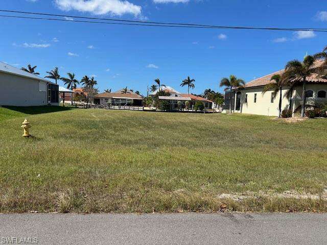 View of yard from street