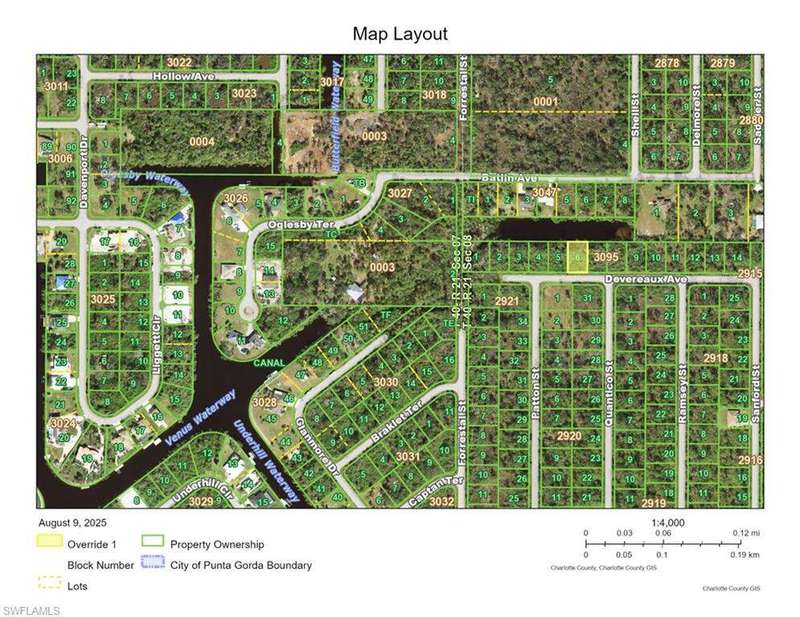 Aerial overview of property's location