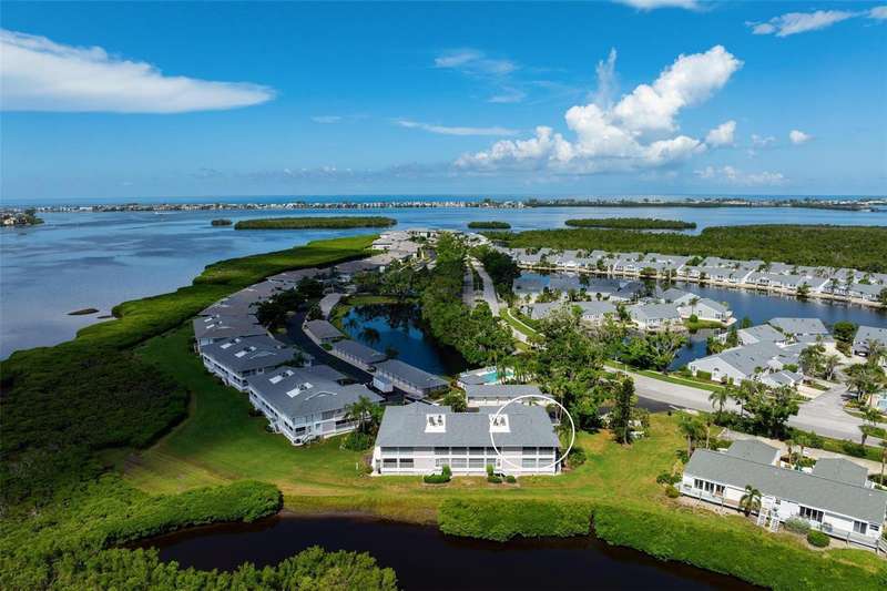 Aerial views of Perico Bay Club