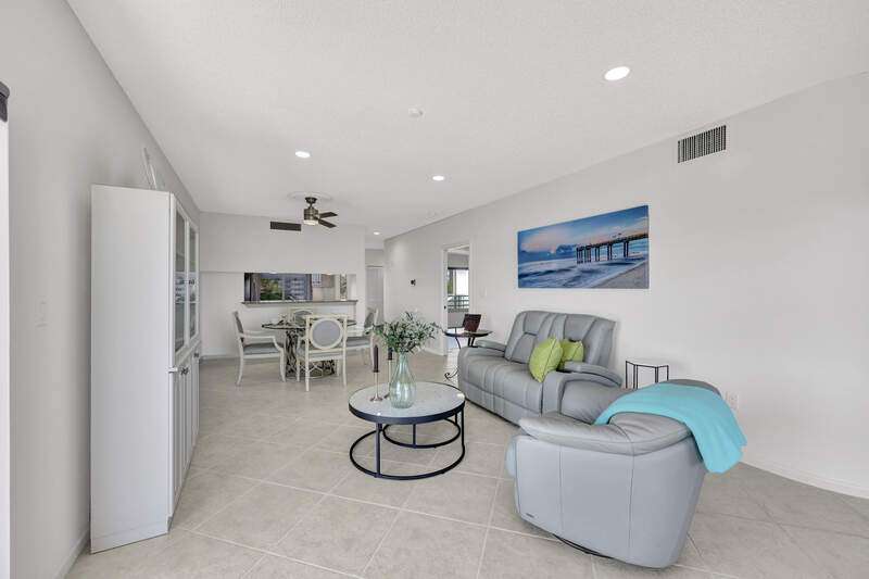 Glass enclosed and air conditioned Lanai