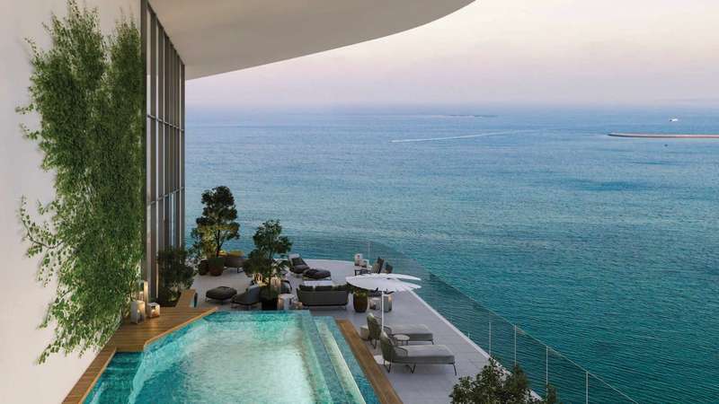 Phenomenal Triplex Penthouse with Private Pool image