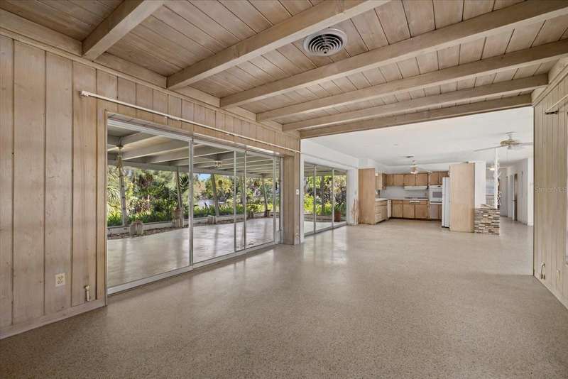 Bonus Area looking into kitchen