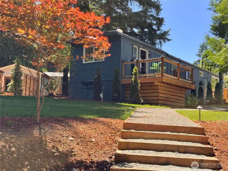 Welcome to this single wide 2 bed/1 bath manufactured home on a  .39 acre ideally located between Bremerton and Silverdale.