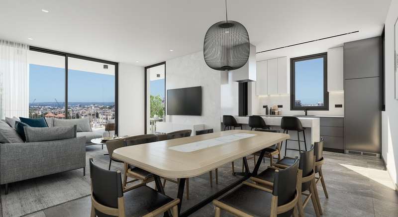 Heights Penthouse Living image