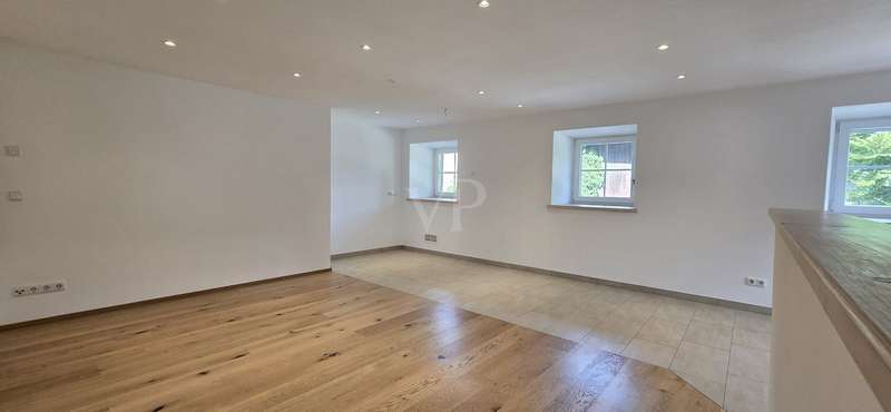 Wohn- und Essbereich -  - digital möbliert