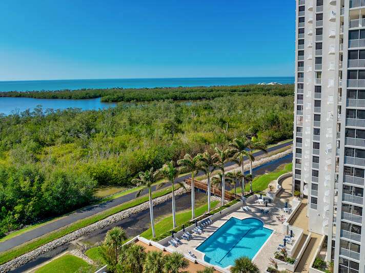 View of the Gulf from the Balcony