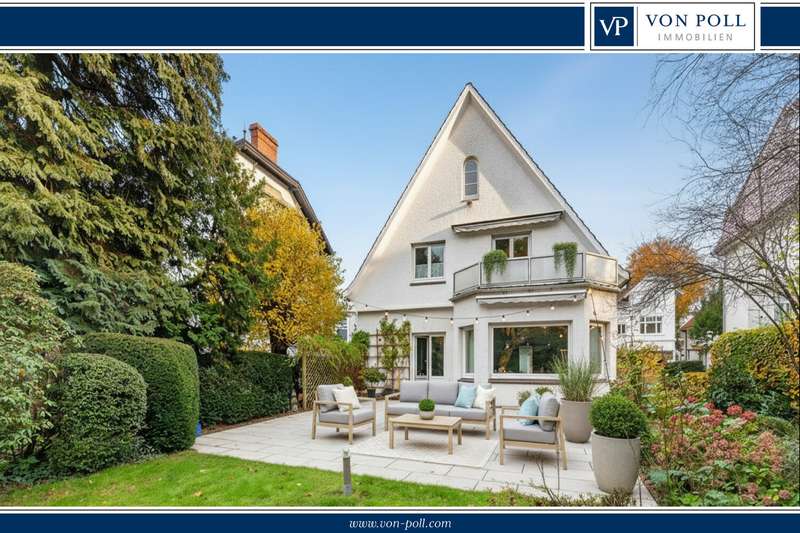 Gartenansicht gestaged