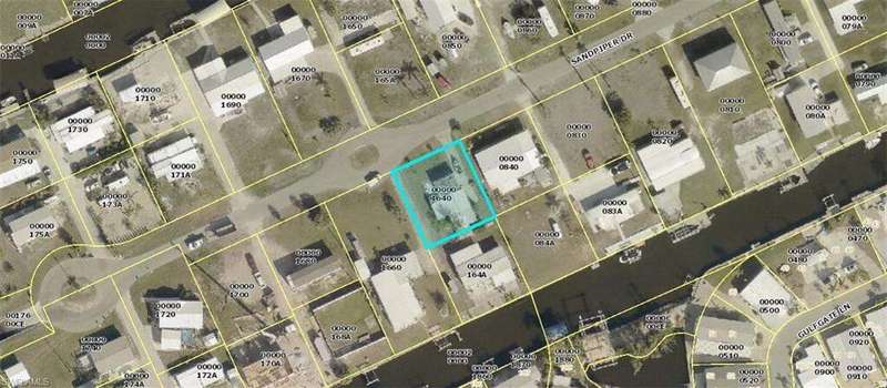 Aerial overview of property's location