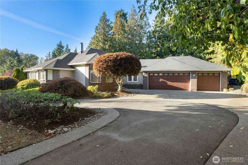 Spacious 4-bedroom, 4-bath home with a dedicated office that easily doubles as a 5th bedroom. Nestled on a fully fenced, beautifully landscaped acre featuring a circular driveway, oversized 3-car garage, plus RV parking with covered area. Enjoy over 4,000