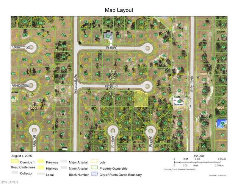 Map of property location