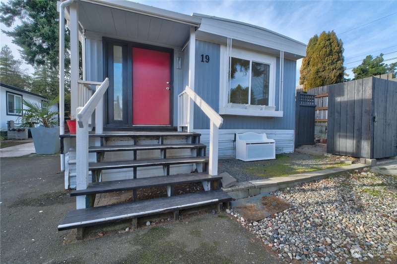 Front Door Entry facing east